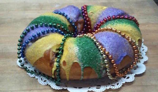 mardi gras cake