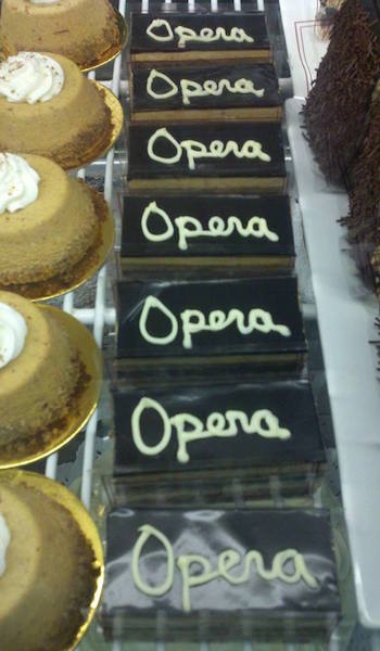 opera desserts